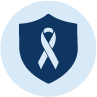 Cancer detection screening icon for full body MRI health screening